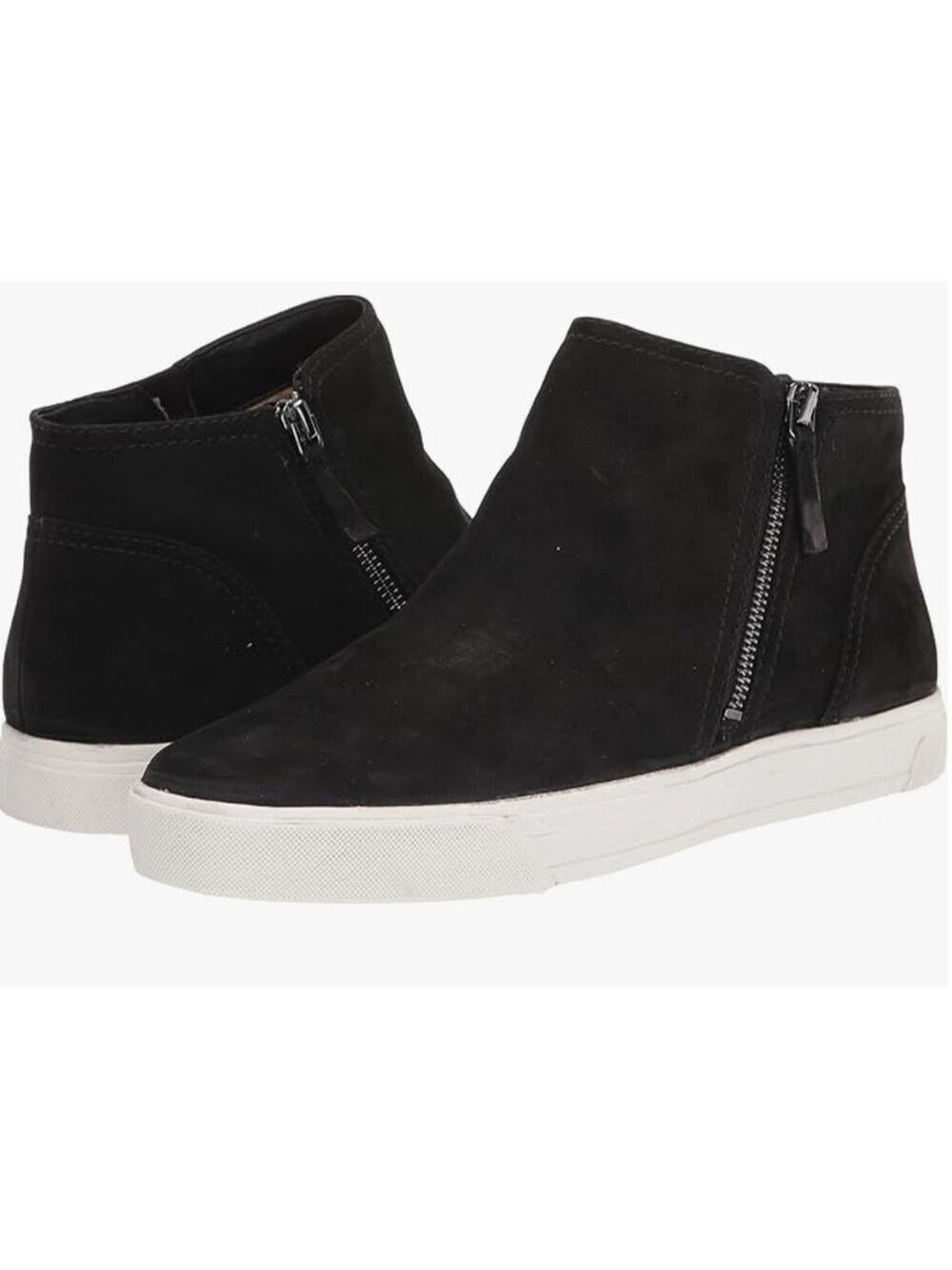 Naturalizer ALISTAIR Ankle Boots Booties Black NUBUCK Leather SIZE 12